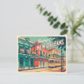 New Orleans Briefkaart (Staand voorkant)