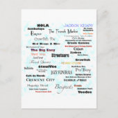 New Orleans Briefkaart (Voorkant)