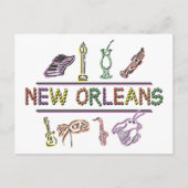New Orleans Briefkaart (Voorkant)