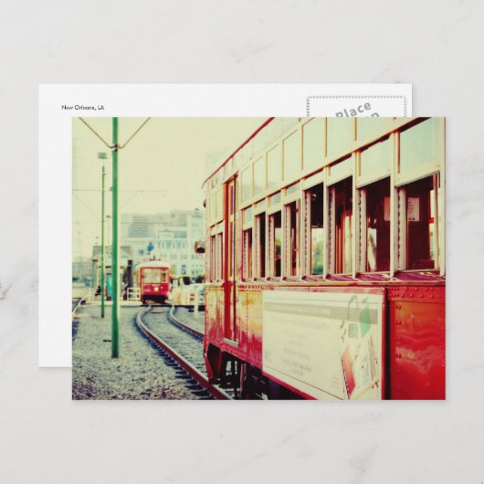 New Orleans Briefkaart (Voorkant / Achterkant)