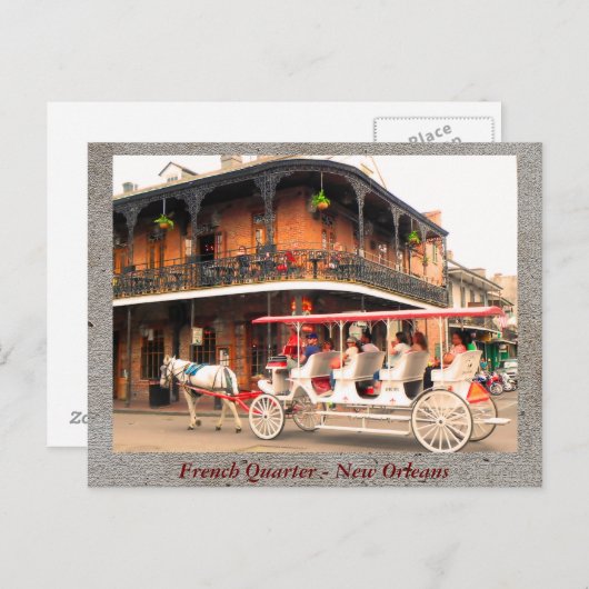 New Orleans - briefkaart (Voorkant / Achterkant)