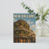 New Orleans Briefkaart (Staand voorkant)