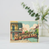 New Orleans Briefkaart (Staand voorkant)