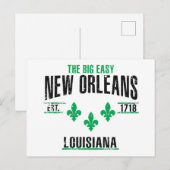 New Orleans Briefkaart (Voorkant / Achterkant)
