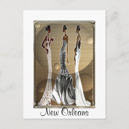 New Orleans Briefkaart (Voorkant)