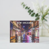 New Orleans Briefkaart Souvenir (Staand voorkant)