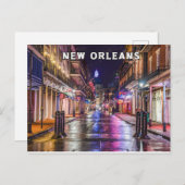 New Orleans Briefkaart Souvenir (Voorkant / Achterkant)