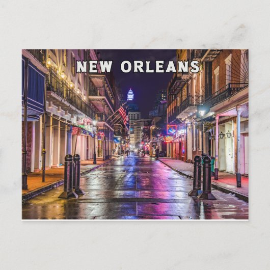 New Orleans Briefkaart Souvenir (Voorkant)