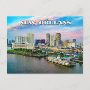 New Orleans Briefkaart Travel Souvenir