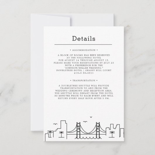 New Orleans bruiloft | Gegevens van bezoeker Kaart (Voorkant)