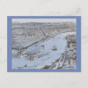 New Orleans, Burgeroorlog Briefkaart