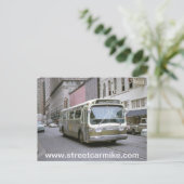 New Orleans Bus 1 Briefkaart (Staand voorkant)