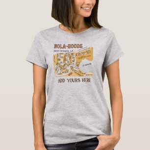 New Orleans Buurt Map, NOLA_HOODS T-shirt