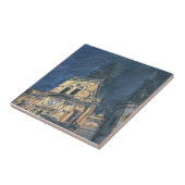 New Orleans Cathedraal Night Tegeltje (Zijkant)