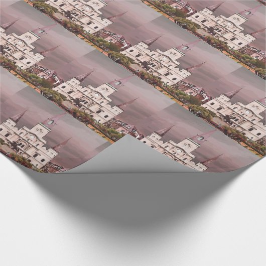 New Orleans Cathedral Cadeaupapier (Hoek)