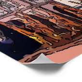 New Orleans Cathedral Winter Poster (Hoek)