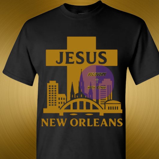 New Orleans - Christelijk T-shirt