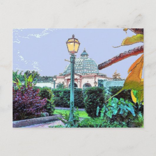 New Orleans City Park Green House Briefkaart (Voorkant)