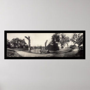 New Orleans City Park Photo 1909 Poster