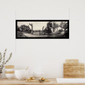 New Orleans City Park Photo 1909 Poster (Keuken)