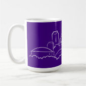 New Orleans City Skyline Koffiemok (Links)