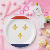 New Orleans City vlag Papieren Bordje (Feest)