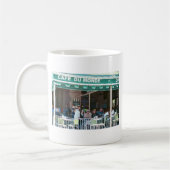 New Orleans Coffee en Beignets Koffiemok (Links)