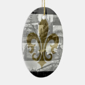 New Orleans Collage [Ornament] Keramisch Ornament (Rechts)