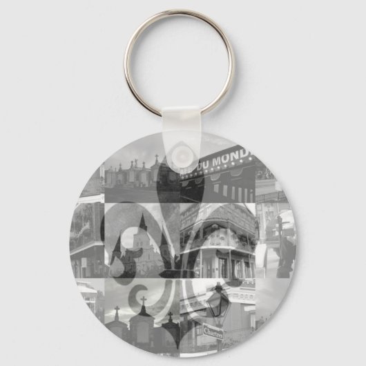 New Orleans Collage [Sleutelhanger] Sleutelhanger (Voorkant)