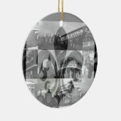 New Orleans Collage v.2 [Ornament] Keramisch Ornament (Rechts)