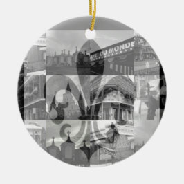 New Orleans Collage v.2 [Ornament] Keramisch Ornament