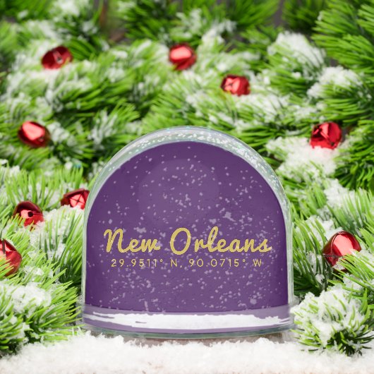 New Orleans Coordinates Sneeuwbol (Kerstmis)