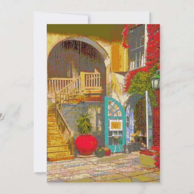 New Orleans Courtyard (Voorkant)
