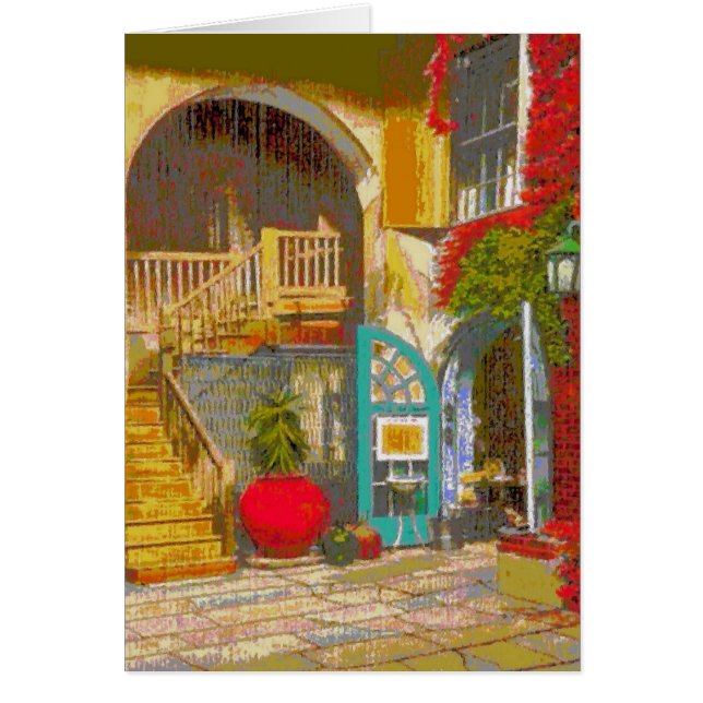New Orleans Courtyard (Voorkant)
