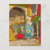 New Orleans Courtyard Briefkaart (Voorkant)