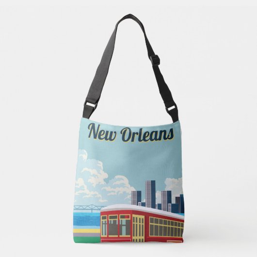 New Orleans Crossbody Tas (Voorkant)