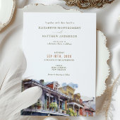 New Orleans Destination Wedding French Quarter Kaart