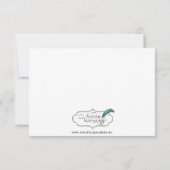 New Orleans Destination Wedding Rehearsal Dinner Kaart (Achterkant)