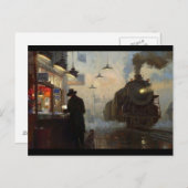 New Orleans die op de trein wachten Briefkaart (Voorkant / Achterkant)