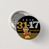 New Orleans die Show van de Score Button dateren (Voorkant /achterkant)