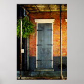 New Orleans door Poster (Voorkant)