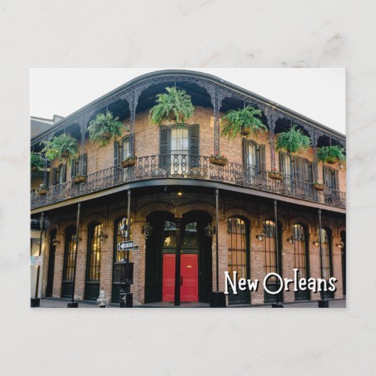 New Orleans Downtown Briefkaart (Voorkant)