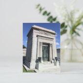 New Orleans Egyptisch Revival Tomb Briefkaart (Staand voorkant)