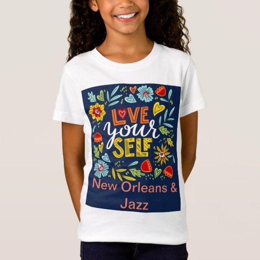 New Orleans en Jazz Festival 2023 T-Shirt (Voorkant)