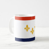 New Orleans Flag Koffiemok (Voorkant links)