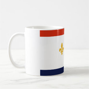 New Orleans Flag Koffiemok