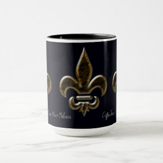 New Orleans Fleur-de-lis Coffee Mok
