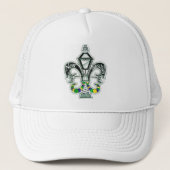 NEW ORLEANS FLEUR DE LIS TRUCKER PET (Voorkant)