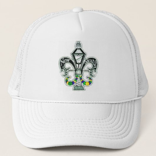 NEW ORLEANS FLEUR DE LIS TRUCKER PET (Voorkant)