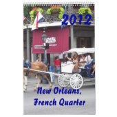 New Orleans, Frans kwartaal 2012 Kalender (Hoes)